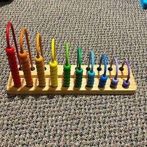 Melissa & Doug rainbow abacus